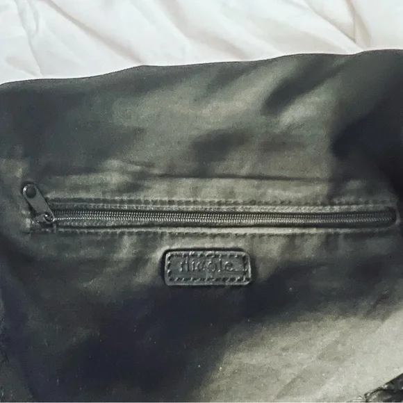 Nicole by Nicole Miller black gold over crossbody - Picture 10 of 12